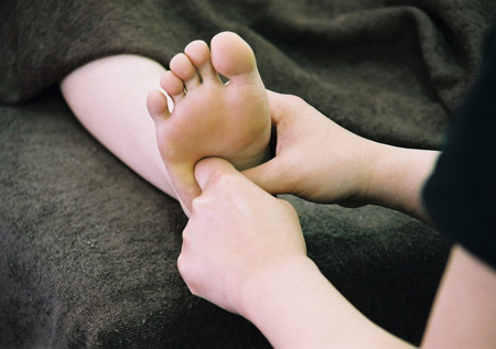 足つぼマッサージ